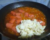 Foto langkah ke 4 dari resep Sosis Telur Asam Manis.