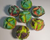 Foto langkah ke 5 dari resep Bolu Kukus Rainbow.