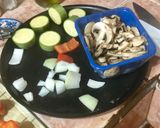 Foto del paso 1 de la receta: Brocheta de vegetales