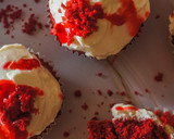 Foto del paso 6 de la receta: Cupcakes Red Velvet Halloween