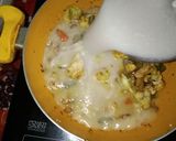 A picture of step 3 of Red Thai Veg Curry.