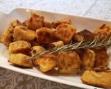 Foto del passaggio 8 della ricetta Cubetti di zucca gratinati