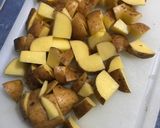 Foto del paso 1 de la receta: Slices de pollo con papa gratinada