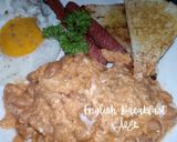 Gambar langkah 6 resipi English Breakfast 😘.