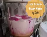 Foto langkah ke 2 dari resep Ice Cream Buah Naga.