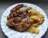 Une image de l'étape 15 de Côtes de porc normande et sa sauce à la pomme.