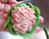 翡翠圈~豇豆鑲肉的食譜步驟6照片