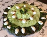 Une image de l'étape 12 de Salade de concombre aux carottes râpées,laitue rouge et mozzarella di buffala.