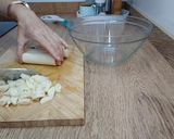 Foto del paso 1 de la receta: Ensalada de palmito y atún