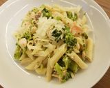 Foto del paso 7 de la receta Macarrones con brócoli y salmón