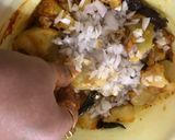 A picture of step 6 of Aloo (Potato) Bharta: 4 different types of 'Mashed Potatoes' with 'Desi Twists'.
