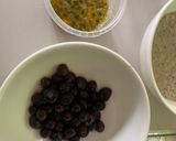 รูปขั้นตอนการทำที่ 1 ของ ซอสบลูเบอร์รี่ เสาวรส blueberries passionfruit sauce #raw #vegan