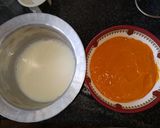 A picture of step 2 of Mango Panna cotta.