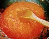 A picture of step 8 of Cabbage rolls in arrabbiata sauce.