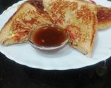 A picture of step 7 of Aloo Tikki Tawa Sandwich.