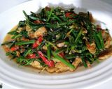 Foto langkah ke 7 dari resep Tumis Pakis dan Tempe.