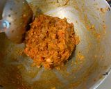 A picture of step 4 of Sukha dal.