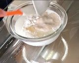 Hình bước làm 2 của món Bánh bao đào tiên nhân pizza