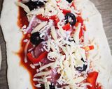 Pas rețetă Turkish pida (pizza turcească) 4 fotografie