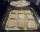 Une image de l'étape 4 de Gratin de courgette, pommes de terre, béchamel, raclette.