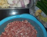 A picture of step 2 of Gola Kabab.