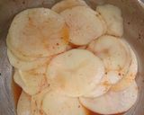 A picture of step 1 of Potato n panner pakoda.