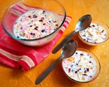 फ्रूट कस्टर्ड (fruit custard recipe in marathi) रेसिपी स्टेप 5 फोटो 