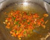 A picture of step 2 of Paneer bhurji tacos.