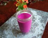 Foto langkah ke 3 dari resep Smoothie Buah Naga.