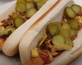 🐔🌭 Csirkemell Hot-dog, saját készítésű baromfivirsliből 🌭🐔 recept fázis 9 fotója