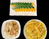 Hình bước làm 5 của món Tiến vua ngũ sắc - món chay - #Tapdevang23