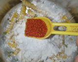 A picture of step 2 of Masala-Fried sweet corn.