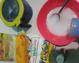 Foto langkah ke 1 dari resep Bubur Kanji Pandan.
