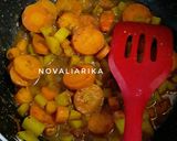 Foto langkah ke 5 dari resep Indian Vegetable Curry.