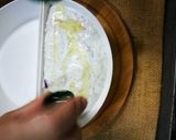 A picture of step 4 of Arabic breakfast||Yogurt cheese lebneh.