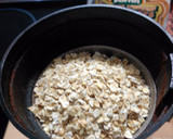 Foto del paso 1 de la receta: Buñuelos con harina de algarroba y copos de avena molidos