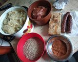 475. Pácolt karaj savanyú káposzta ágyon ! recept fázis 2 fotója