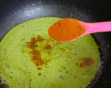 கிரீன் சிக்கன் டிக்கா கிரேவி (Green chicken tikka gravy recipe in tamil) ரெசிபி ஸ்டேப் 8 புகைப்படம்