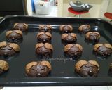 Foto langkah ke 5 dari resep Cookies Coklat Koko Crunch.