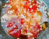 Hình bước làm 2 của món Tôm Mắm Nhĩ