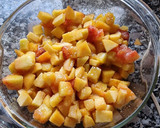Foto del paso 1 de la receta: Pastel de melocotón