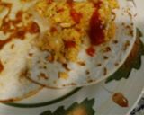 A picture of step 1 of Bell pepper Scrambled Eggs.