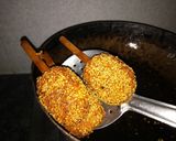 A picture of step 6 of Leftover rice ke pops & lollypops.
