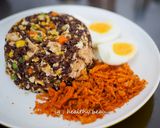 รูปขั้นตอนการทำที่ 5 ของ (คลีน)ข้าวผัดผัก3สีอกไก่ ไร้น้ำมัน