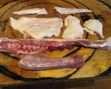 A picture of step 1 of California Farm Fresh Duck Wild Rice Soup.
