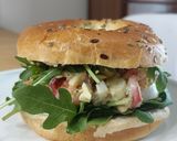 Une image de l'étape 5 de 🥯 Bagel veggie sauce tartare allégée.
