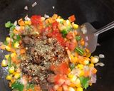 A picture of step 3 of Spaghetti-one pot meal.