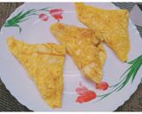 A picture of step 9 of Omelette Sandwich.