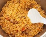 Foto langkah ke 4 dari resep Nasi Biryani Daging Kurban.