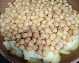 A picture of step 3 of Gappay waali chaat.